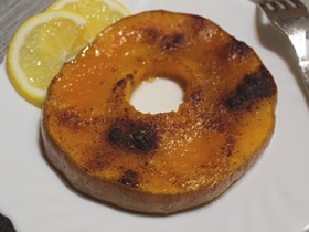 Рецепт запеченной тыквы с сахаром