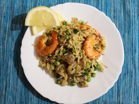 Рецепт паэльи с куриным мясом